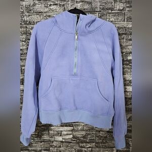 Purple Cropped Hoodie Woman’s Size Large